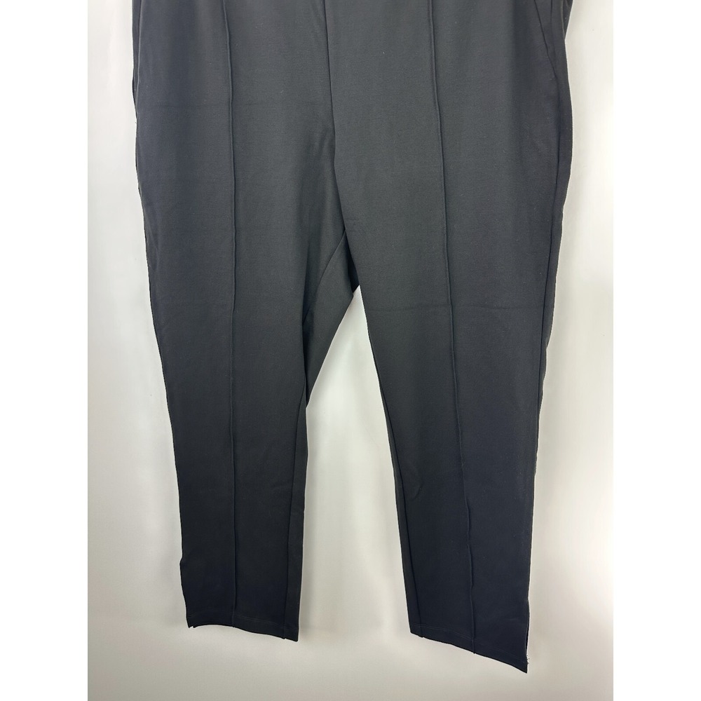 Universal Standard Skinny Pintuck Ponte Pants 28 Inch Stretch M Plus Size 18 20 - Picture 7 of 13